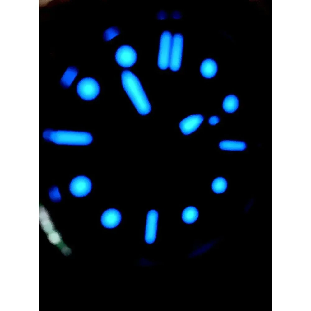 Invicta Men's Watch 35661 Pro Diver Quartz Gold Black Green Bezel Rubber Band